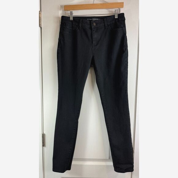Chico's Denim - Chico's Women's The Platinum Jegging Jeans Black Denim Size 4 (Chico's 0)